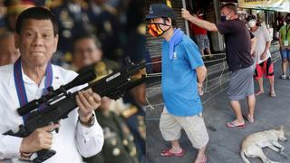 Coronavirus: presidente de Filipinas da orden de matar a todos los que incumplan cuarentena