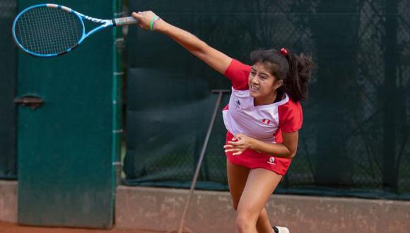 Dana Guzmán se llevó títulos en el Mundial Juvenil de Tenis. (Foto: IPD)