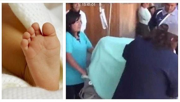 ​Huaraz: padre abusó de su bebé recién nacida y menor quedó grave (VIDEO)