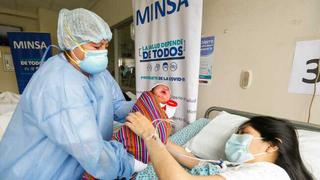 Año nuevo 2021: Ian, Luana y Hanna son los primeros bebés nacidos en el Instituto Nacional Materno Perinatal