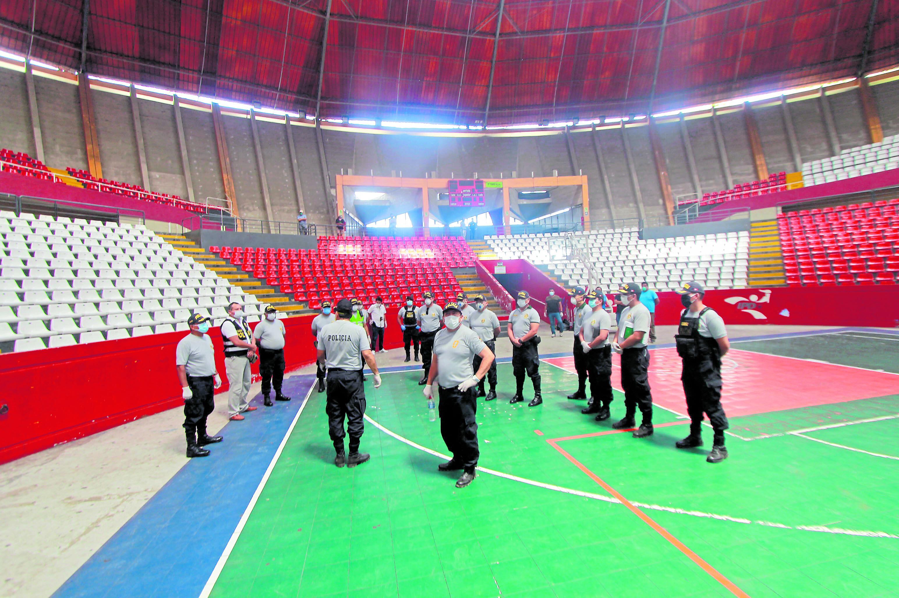 Todos los que no acaten la orden de inmovilización social obligatoria serán trasladados hasta este escenario deportivo, ubicado en La Libertad.