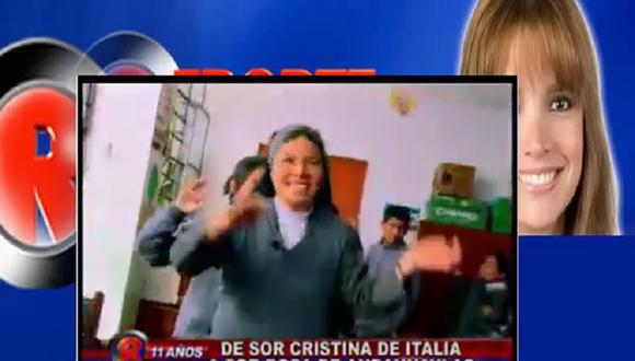 'Sor Cristina peruana' causa furor [VIDEO]