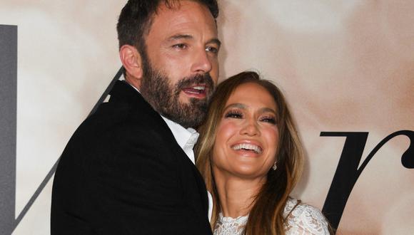 Ben Affleck y Jennifer Lopez se comprometieron a principios de este año. (Foto: AFP)