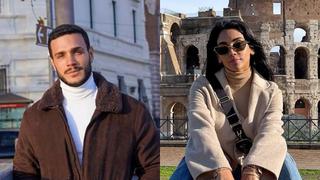 Mario Irivarren y Vania Bludau pasearon por las calles de Roma en scooter | VIDEO