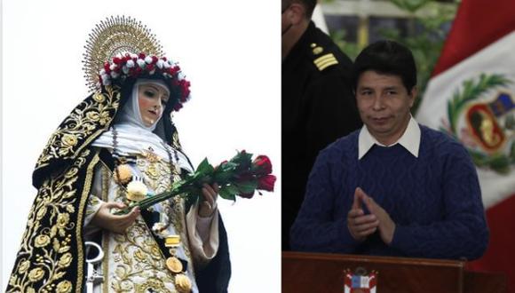 El mandatario no participó del homenaje que la Policía Nacional del Perú a Santa Rosa de Lima, patrona de la PNP. Foto: Composición.