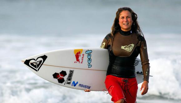 Sofi quedó tercera en mundial de surf