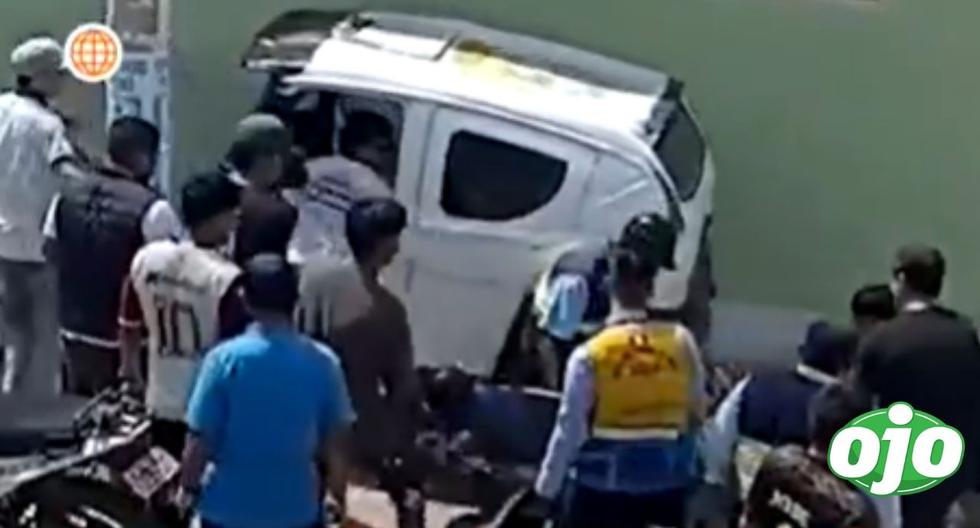 Mototaxista embiste a sereno durante operativo contra servicios informales en Ancón