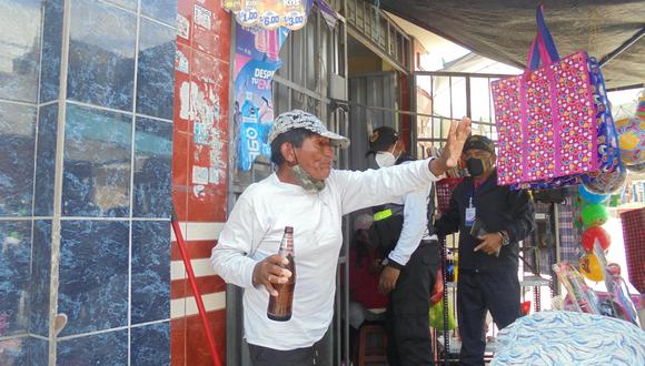 Tacna: clausuran bar clandestino que atendía a las personas bajo la fachada de bazar (Foto: Municipalidad Alto de la Alianza)