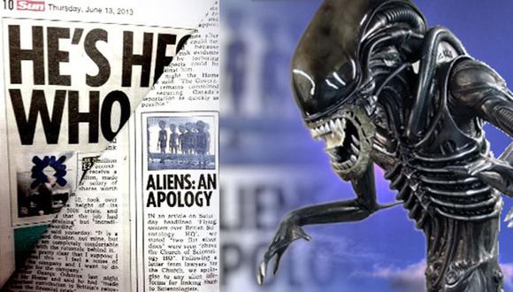Diario se disculpa con extraterrestres por relacionarlos con la cienciología 