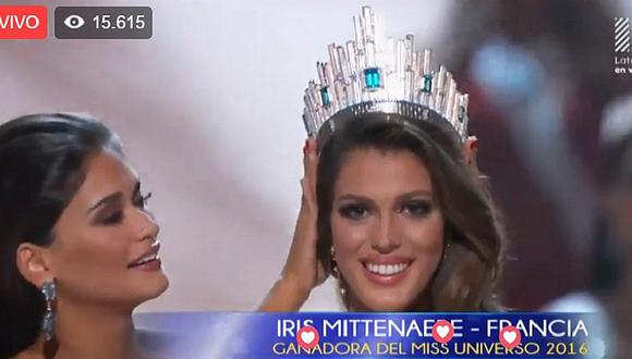 Representante de Francia se coronó como la nueva Miss Universo