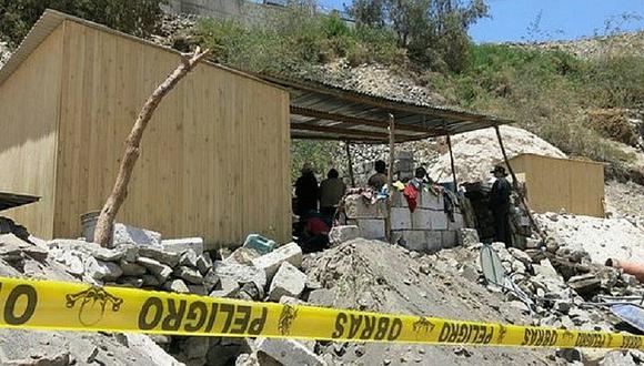 Arequipa: desaparecen ocho mineros tras caída de huaico en Bella Unión