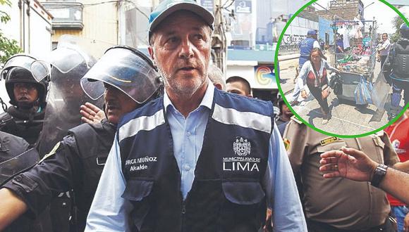 Jorge Muñoz coordina intervención en Av. Aviación: Lima sacará a ambulantes
