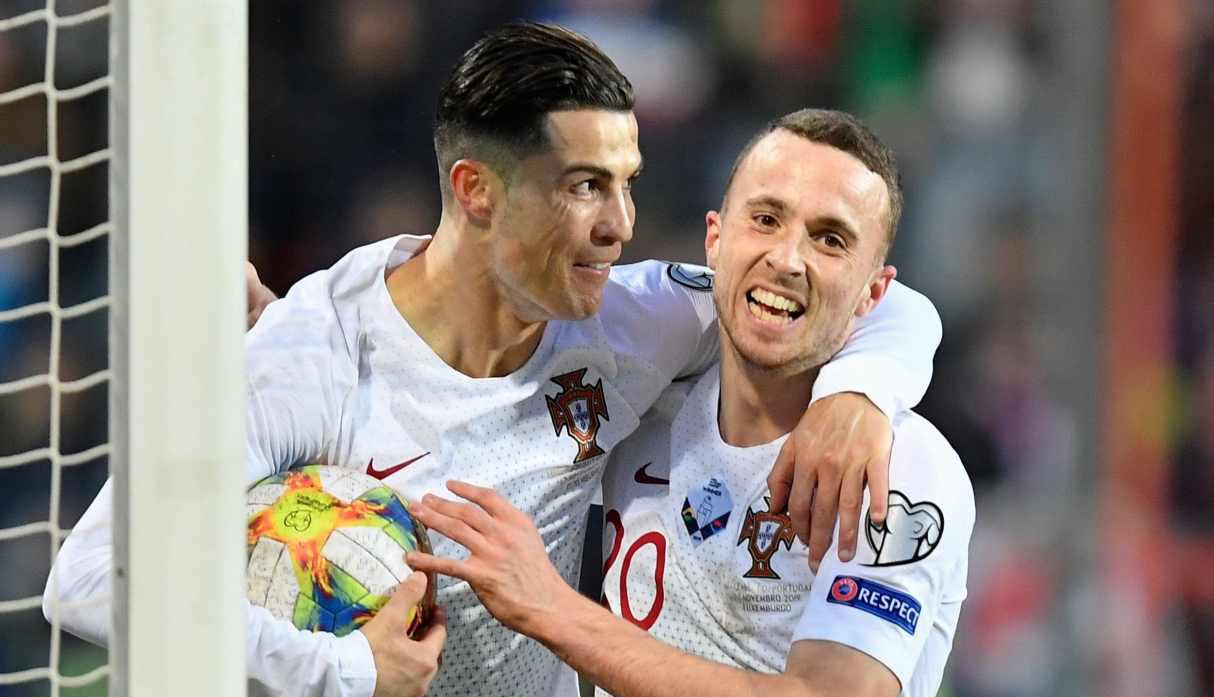 Cristiano Ronaldo llegó a 99 goles con la selección de Portugal. (Foto: AFP)