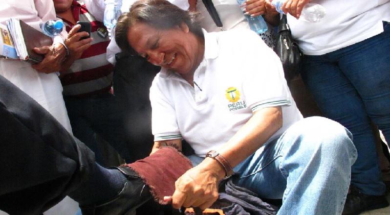 Alejandro Toledo recordó sus épocas de lustrabotas en Ica [FOTOS]