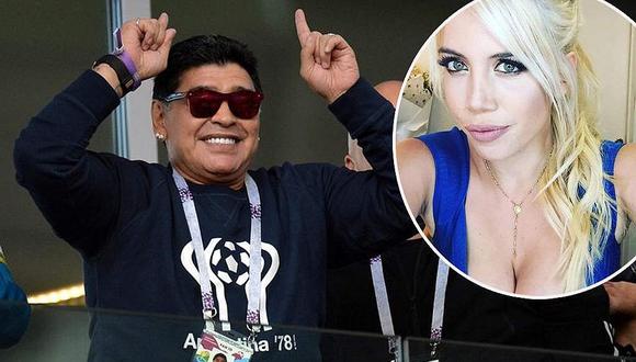 Diego Armando Maradona tuvo "encerrona" con esposa de Icardi, confirma Mirtha Legrand