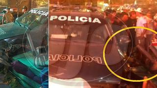 Patrullero de la PNP se estrella y atropella a vendedora ambulante en Independencia (FOTOS y VIDEO)