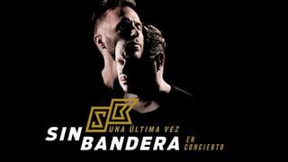 Sin Bandera: Estas son las fechas de sus conciertos en nuestro país