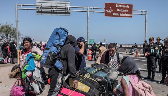 Migrantes llevan varados semanas. (Foto de ALDAIR MEJIA / AFP)
