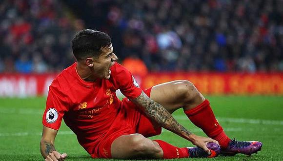 Premier League: Liverpool gana, pero también pierde porque Coutinho se lesiona 