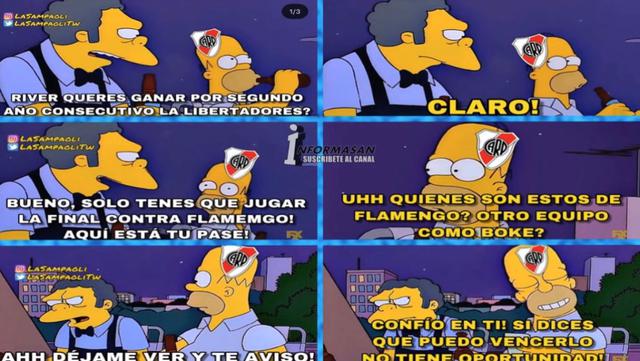 Final Copa Libertadores 2019: los memes del River-Flamengo por la Copa Libertadores 2019