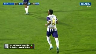 Jefferson Farfán volvió a tener minutos en Alianza Lima: el delantero ingresó ante Binacional