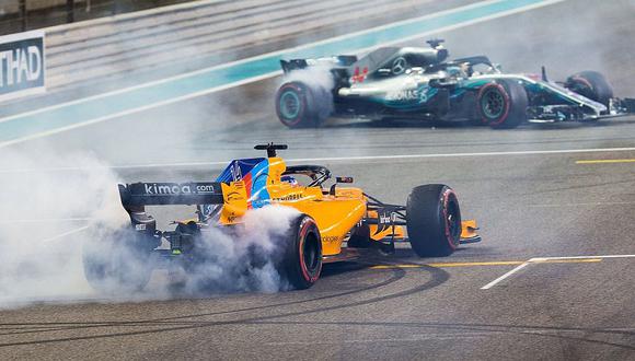 ​Fórmula 1: Alonso se va y agradece a Hamilton y Vettel por “detalle de campeones"