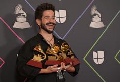 Latin Grammy 2021: Camilo saltó de alegría y besó a Evaluna al triunfar en premiación 