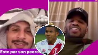 Jefferson Farfán y Paolo Guerrero sobre Edison Flores: “El coj** nomás se hace, esos son los más bravos" | VIDEO