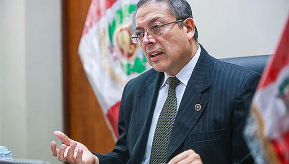 El primer ministro, Pedro Angulo, dijo que están cambiando a autoridades por posible financiamiento a azuzadores. (Foto: PCM)