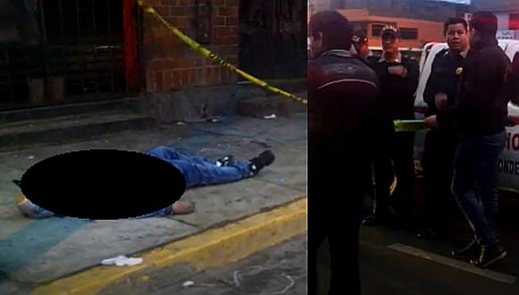 SMP: sicarios asesinan a hombre de cuatro balazos frente a su pareja que resultó herida