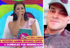 Christian Domínguez confirma que Karla Tarazona es su “vocera" | VIDEO