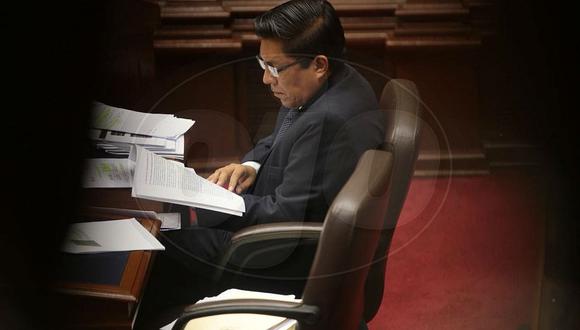 Se reinicia interpelación contra el ministro de Justicia Vicente Zeballos en Pleno del Congreso