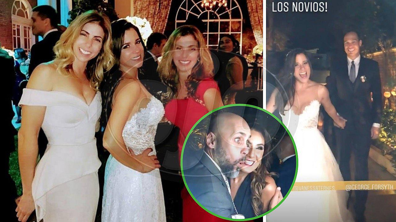 ​Vanessa Terkes y George Forsyth: todos los famosos que asistieron a la boda (FOTOS)