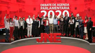 Elecciones 2020: el lado B del debate de candidatos al Congreso organizado por JNE