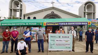 Ayacucho: Municipalidad de Pichari donó S/ 80 mil para instalar planta de oxígeno