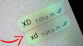 Qué diferencias hay entre “XD” y “xd” en tus conversaciones de WhatsApp