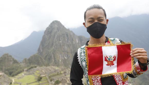 En la ceremonia participó el ciudadano japonés Jesse Katayama, quien se convirtió en el primer turista en ingresar a Machu Picchu tras ser reabierto al público en el contexto de la pandemia del COVID-19. (Foto: Mincetur)