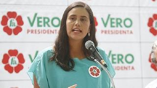 Verónika Mendoza arranca su campaña presidencial para las elecciones del 2021