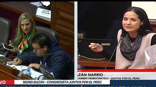 María del Carmen Alva se burla de Sigrid Bazán durante interpelación del canciller | VIDEO