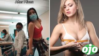 “Tuve que comprar un brasier más grande”: reportan senos más grandes tras vacunarse con dosis Pfizer