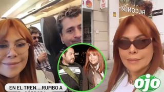 Magaly celebró el “Día de la Madre” en España con Alfredo Zambrano, pero sin su hijo Gianmarco | VIDEO