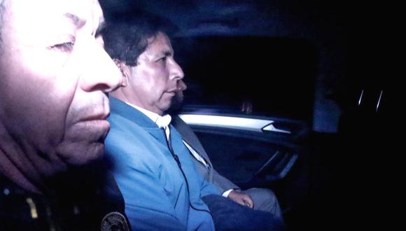 Pedro Castillo fue puesto bajo arresto el pasado 7 de diciembre tras el golpe de Estado que anunció en un mensaje a la Nación. (Foto: GEC)