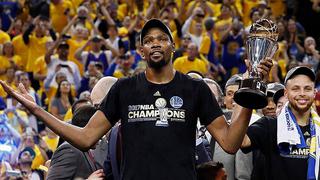 NBA: Kevin Durant no duerme dos días y campeona con los Warriors