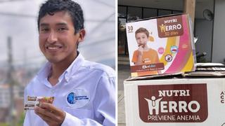 Peruano que creó galletas contra la anemia es el favorito para ganar concurso de History Channel