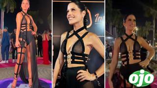 María Pía Copello impacta al lucirse en atrevido y sexy vestido negro en Festival de Colombia: “Despampanante”