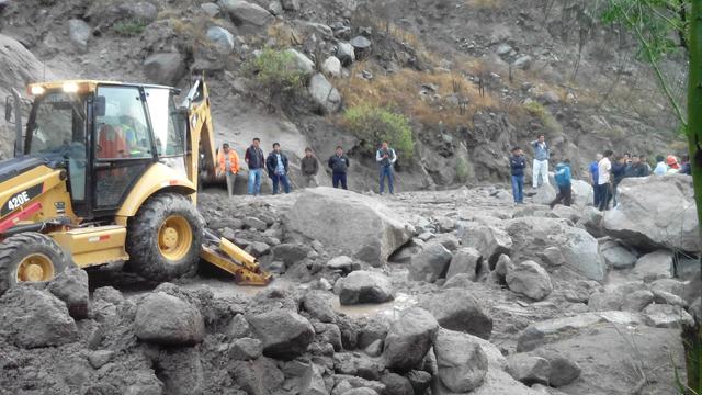 Así luce la Carretera Central tras caída de huaico