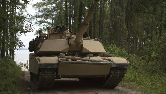 El tanque Abrams M1-A1 es algo antiguo.