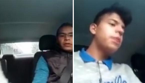 Asaltan a taxista y no se dan cuenta que estaba trasmitiendo en vivo (VIDEO)
