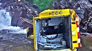 Cajamarca: camión de caudales cae a profundo abismo y cuatro personas mueren | FOTOS