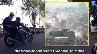 Terremoto en México: motociclistas se ponen una mano en el corazón y ayudan a damnificados (VIDEO)